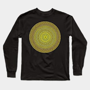 Golden Mandala Long Sleeve T-Shirt